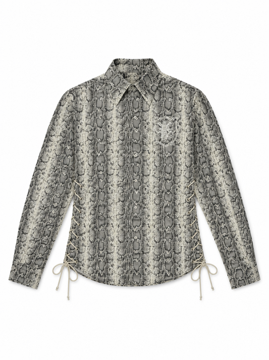 BEFORETHEFALL SNAKESKIN SHIRT