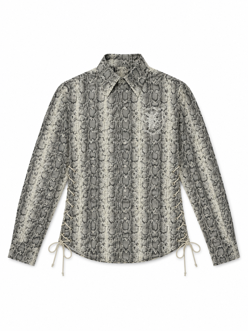 BEFORETHEFALL SNAKESKIN SHIRT