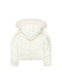 BEFORETHEFALL WHITE PUFFER JACKET - BEFORE THE FALL