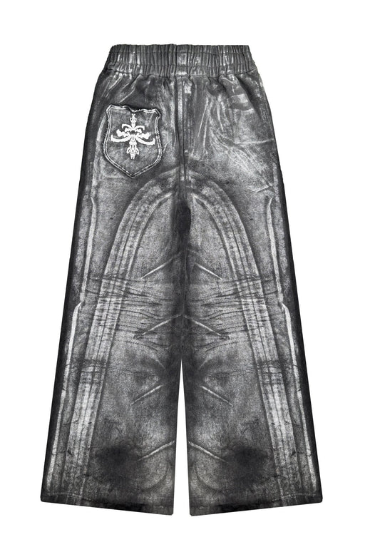 BEFORETHEFALL SILVER ASH DENIM SWEATS - BEFORE THE FALL