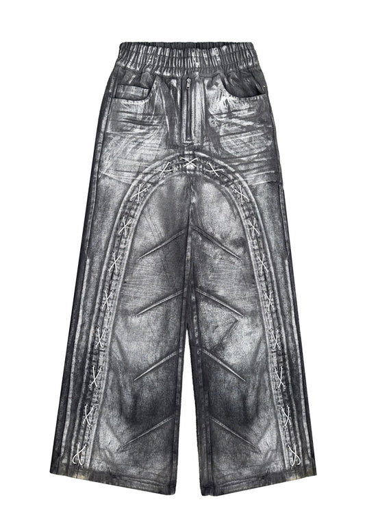 BEFORETHEFALL SILVER ASH DENIM SWEATS - BEFORE THE FALL