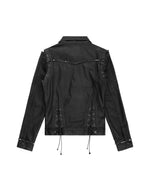 BEFORETHEFALL WAXED DENIM JACKET - BEFORE THE FALL