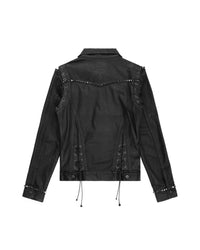 BEFORETHEFALL WAXED DENIM JACKET - BEFORE THE FALL