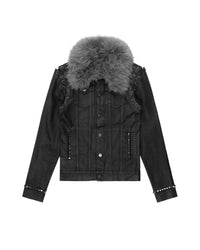 BEFORETHEFALL WAXED DENIM JACKET - BEFORE THE FALL