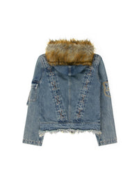 BEFORETHEFALL BLUE DENIM JACKET - BEFORE THE FALL
