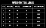 BEFORETHEFALL WAXED TACTICAL JEANS - BEFORE THE FALL
